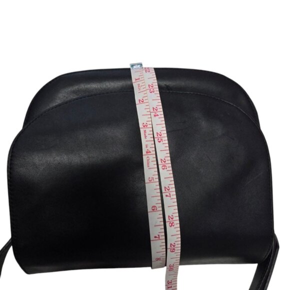 Elegant Brian Atwood Black Leather Crossbody Bag - Picture 11 of 16